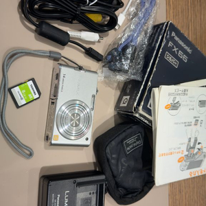 신품급) 파나소닉 루믹스 DMC-FX66 빈티지 디카 풀박스 이미지