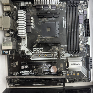 ASRock AB350M Pro4 메인보드(부품용) 이미지