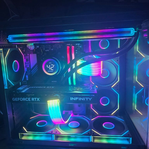 라이젠7 7800X3D RTX5070 신품본체 팝니다 이미지