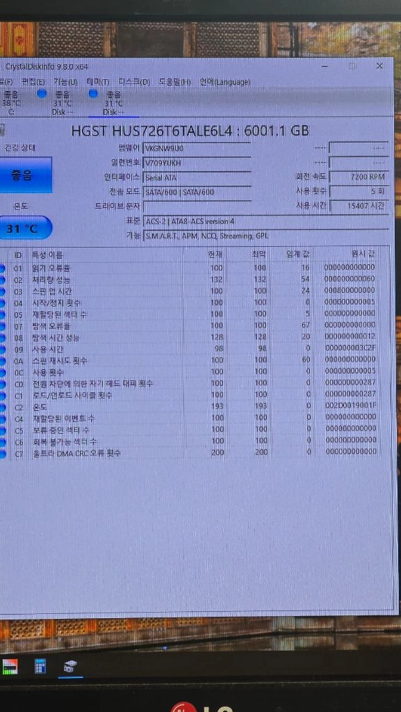 Western Digital Ultrastar HC310 6TB 하드디스크 이미지