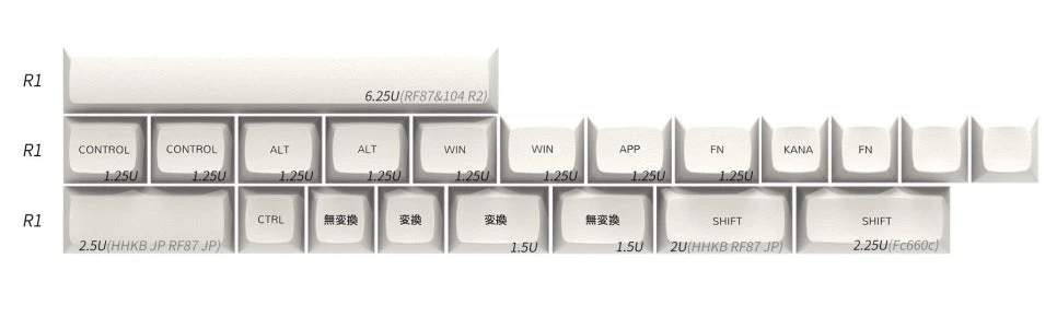 KBDfans HiPro EC Keycaps 토프레 키캡 새상품급 검수 리얼포스 해피해킹 하이프로 이미지