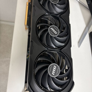 MSI 지포스 RTX 4070 Ti SUPER 벤투스 3X 블랙 OC D6X 16GB 판매합니다. 이미지