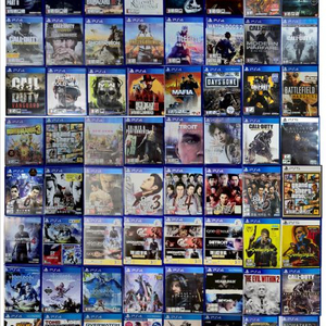 플스 PS4 PS5 게임 CD 타이틀 이미지