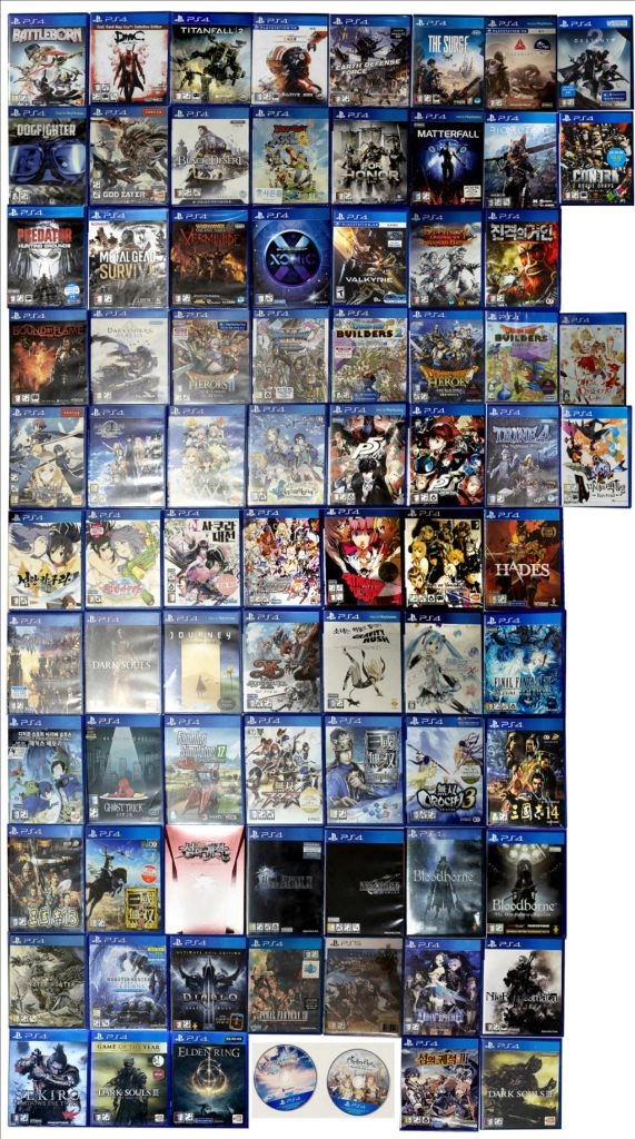 플스 PS4 PS5 게임 CD 타이틀 이미지