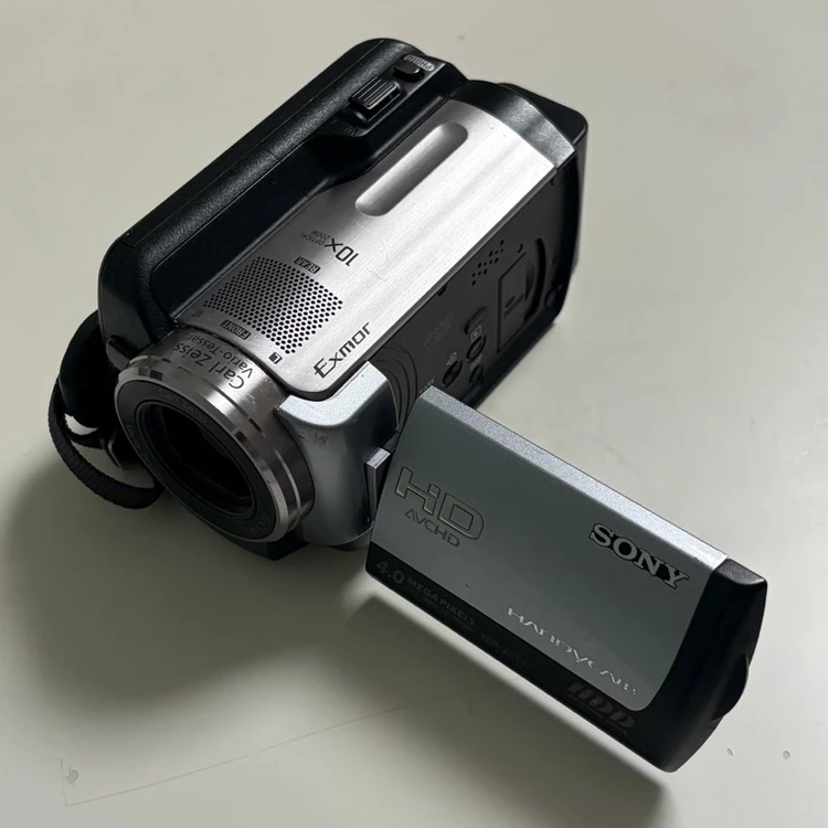 소니 Sony HDR-XR100 실버 빈티지 캠코더 이미지