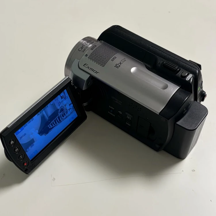소니 Sony HDR-XR100 실버 빈티지 캠코더 이미지