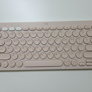 로지텍 K380 핑크 블루투스 키보드 이미지