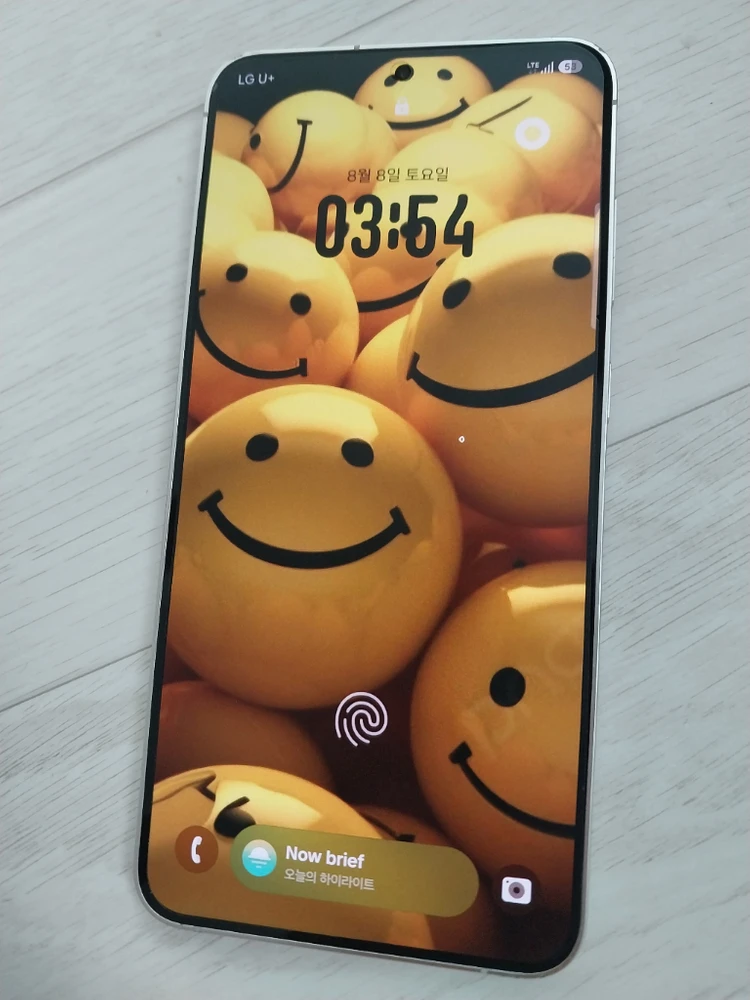 갤럭시 s24 플러스 256GB 크림 이미지