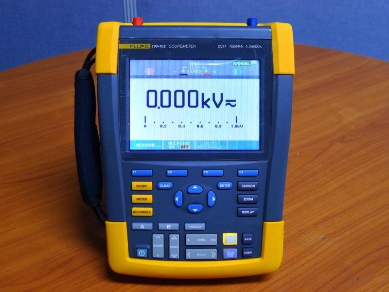 신품급 Fluke190-102 스코프미터 플루크190-102 100MHZ 오실로스코프+멀티미터 이미지