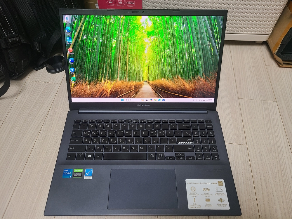 급쳐 15인치 RTX3050 OLED 게이밍노트북팝니다 이미지