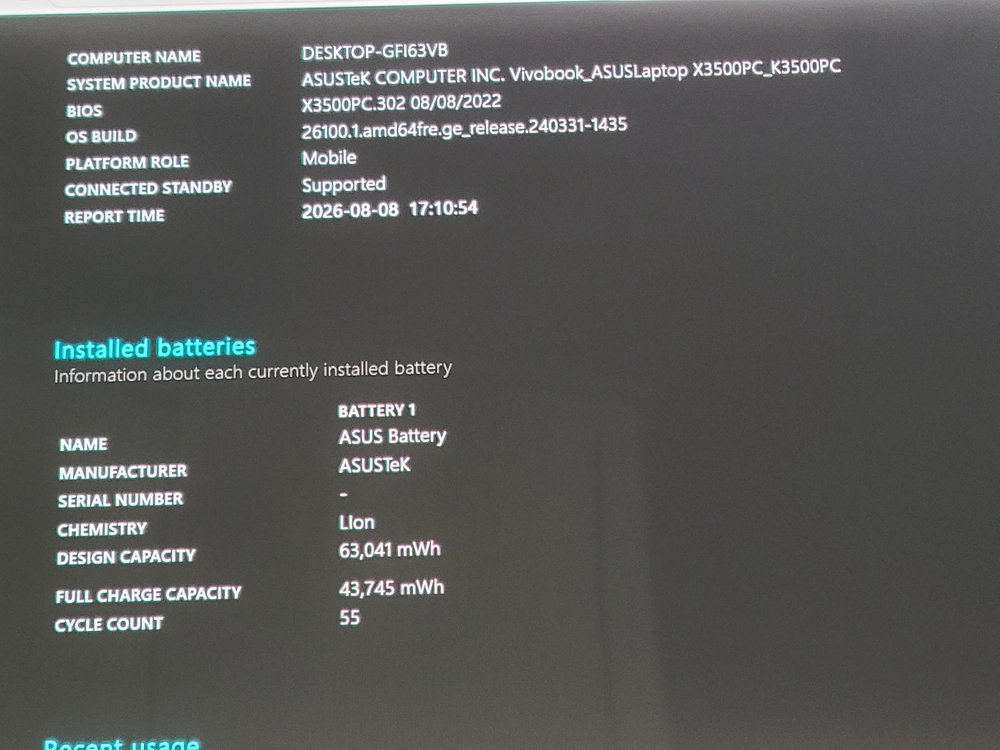 급쳐 15인치 RTX3050 OLED 게이밍노트북팝니다 이미지