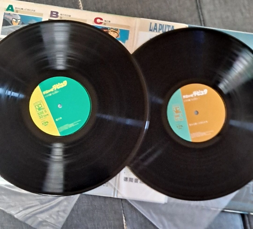 천공의 성 라퓨타 86년 일본반 2lp 이미지