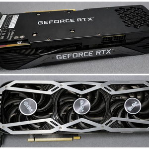 이엠텍 RTX 3080 블랙에디션 OC 10G 그래픽카드 이미지