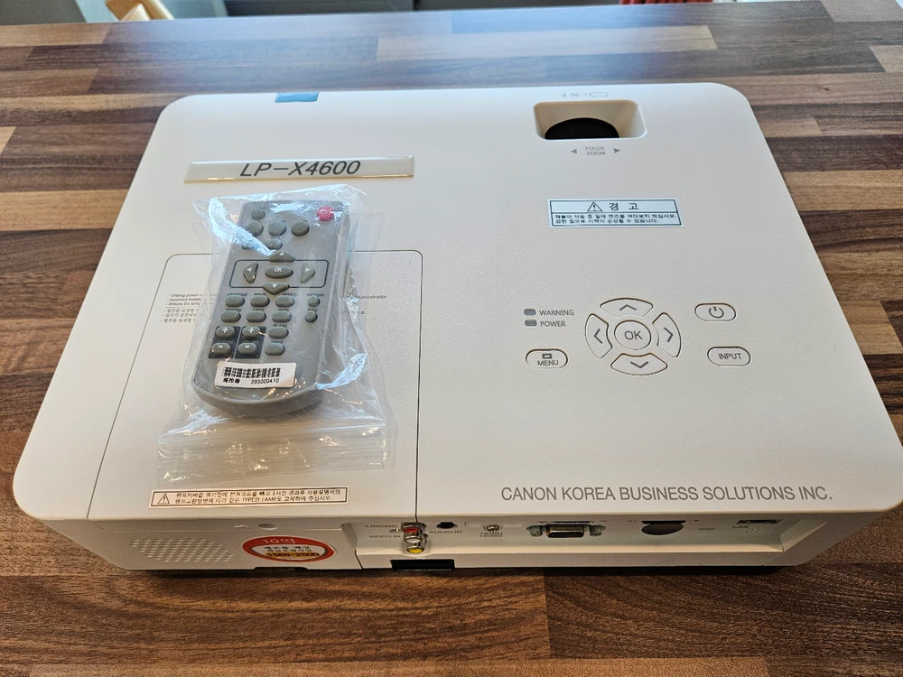 (실사용 176시간) 4600안시 캐논 LP-X4600 빔프로젝터/빔프로젝트 이미지