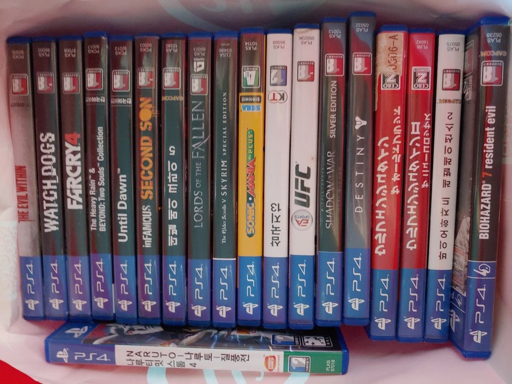 PS4 플스4 타이틀 세트 각개 / 일괄 판매 - 안심되는 중고거래
