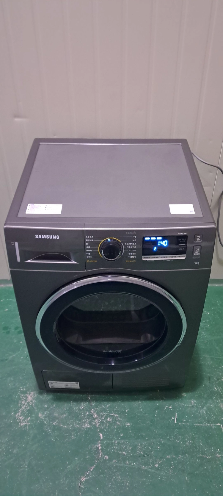 2582 삼성 9KG 전기건조기(이녹스실버+히트펌프식) 이미지