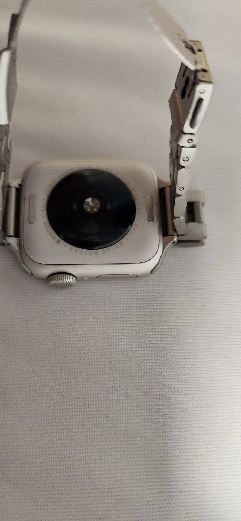 애플워치 SE2 40mm GPS 실버 정품 스트랩 + 충전기 이미지