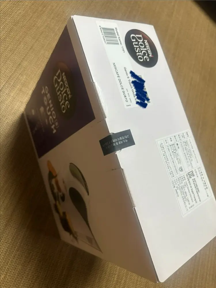 네스카페 돌체구스토 지니오 S 터치 화이트 / 미개봉 새제품 판매합니다. 이미지