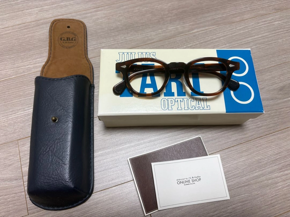 g.b.gafas x jto ar 44-24 데미엠버 한정판 리미티드 에디션 줄리어스 쥴리어스 타르트 옵티컬 - 안심되는 중고거래