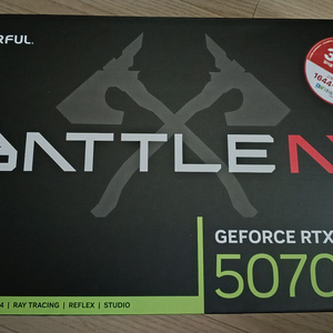 컬러풀 그래픽카드 RTX 5070ti(새상품) 이미지