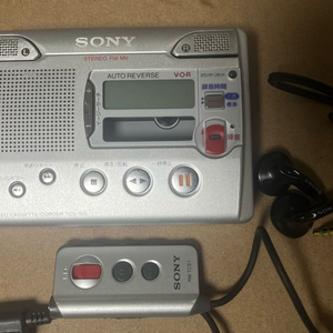 SONY TCS-100 카세트 녹음기 워크맨 소니 tcs 100 이미지