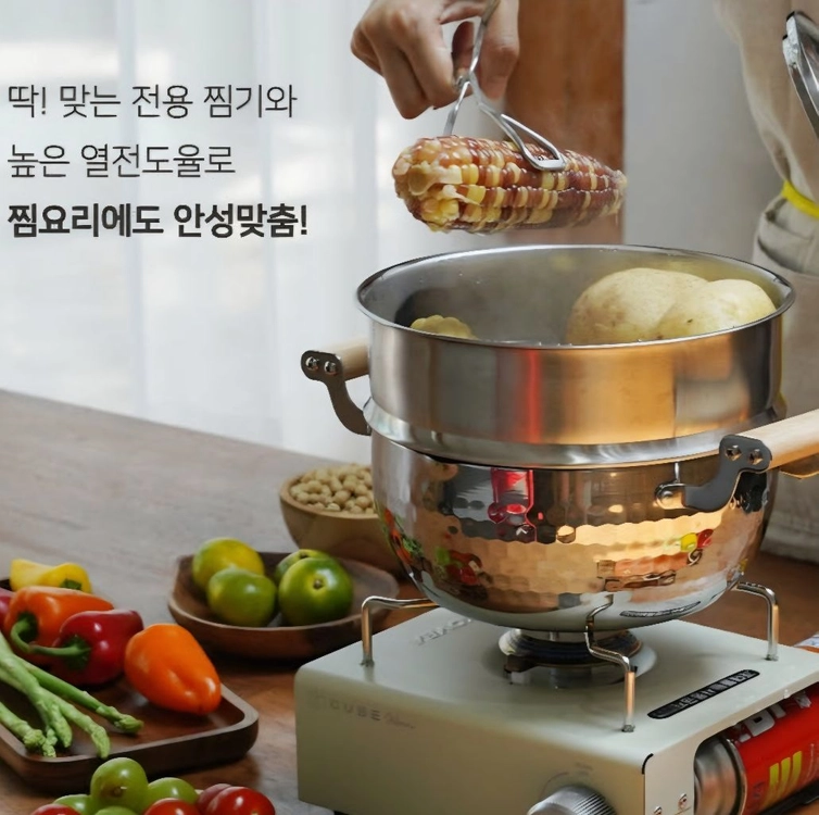 포시케바인 스테인리스 냄비 5종 세트(새상품) 이미지