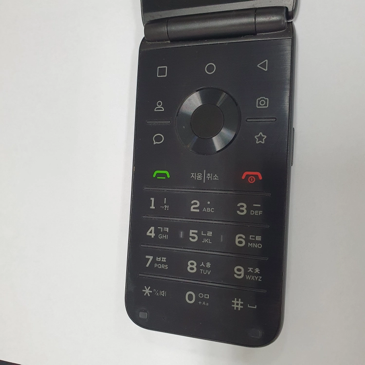 .마이브 스타일폴더(M120) 32GB 블랙 U+ 폴더폰 수험생폰 효도폰 카톡폰 025277 이미지