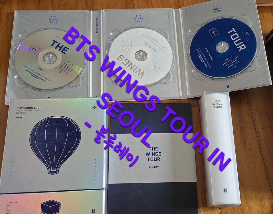 [BTS] 방탄소년단 2017 WINGS TOUR IN SEOUL DVD+블루레이 판매 이미지