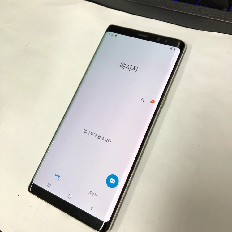 갤럭시노트8 64GB 골드 U+ 중고폰 기능정상 214589 이미지