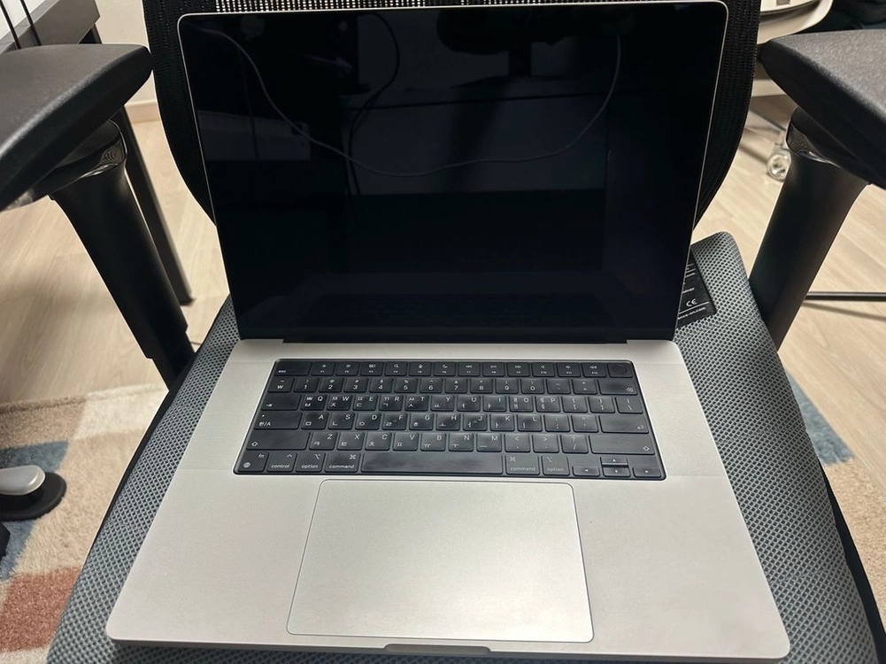 Apple 2021 맥북프로 16, 실버, M1 Pro 10코어, 1024GB,32GB, 이미지