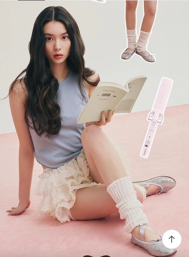 거의 새상품)보다나 글램웨이브 봉고데기 40mm 파우더퍼플 이미지