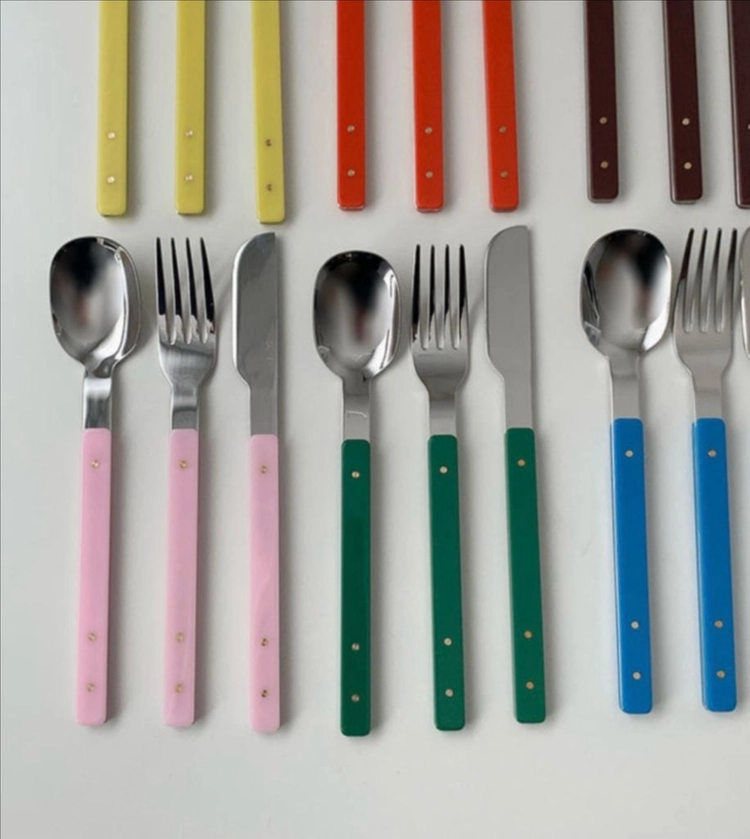 선물받은 (볼 접시 세트) 덤으로 수저받침 1개+칸타타 아메1 드려요 이미지