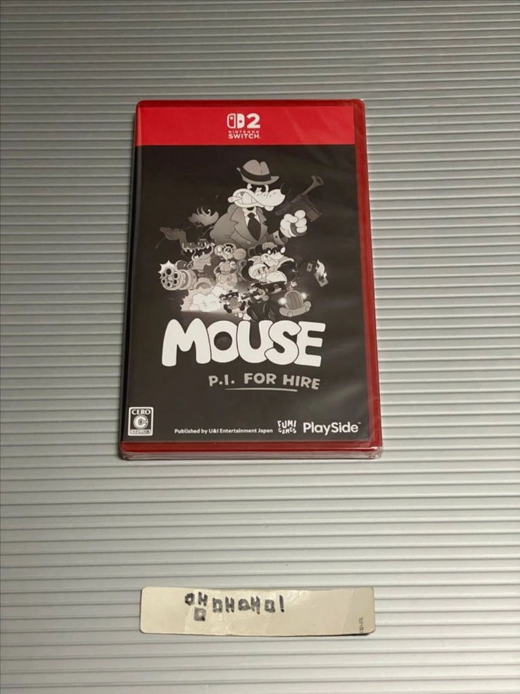 미개봉) 닌텐도 스위치2 마우스 MOUSE P.I. For Hire 이미지