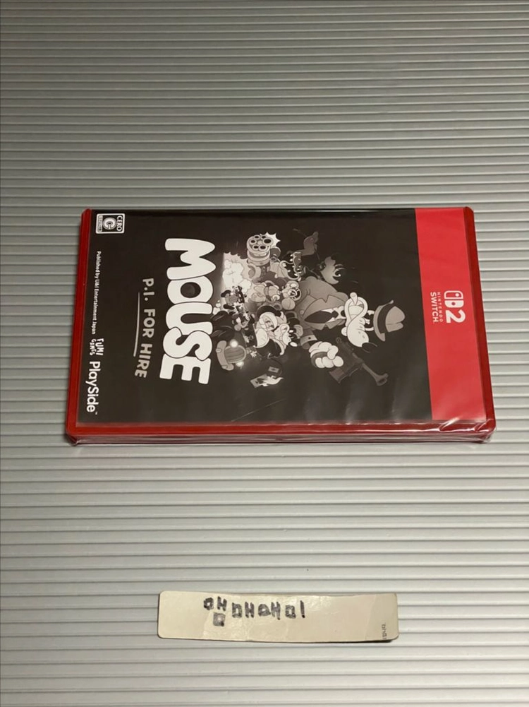 미개봉) 닌텐도 스위치2 마우스 MOUSE P.I. For Hire 이미지