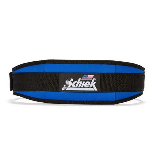 SCHIEK 2004 헬스 벨트 리프팅 복압 크로스핏 웨이트 운동 역도 시크 쉬크 로얄블루 M 이미지