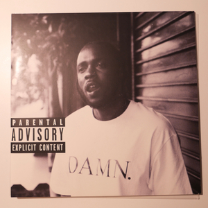 [LP] 켄드릭 라마 - Damn Collectors Edition (2018 미국 한정반 넘버링, 클리어바이닐) 이미지