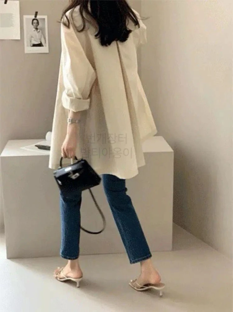 데일리룩 DAILYLOOK 에르하프트렌치 A라인 바스락 점퍼 숏 코트 자켓 아이보리 이미지