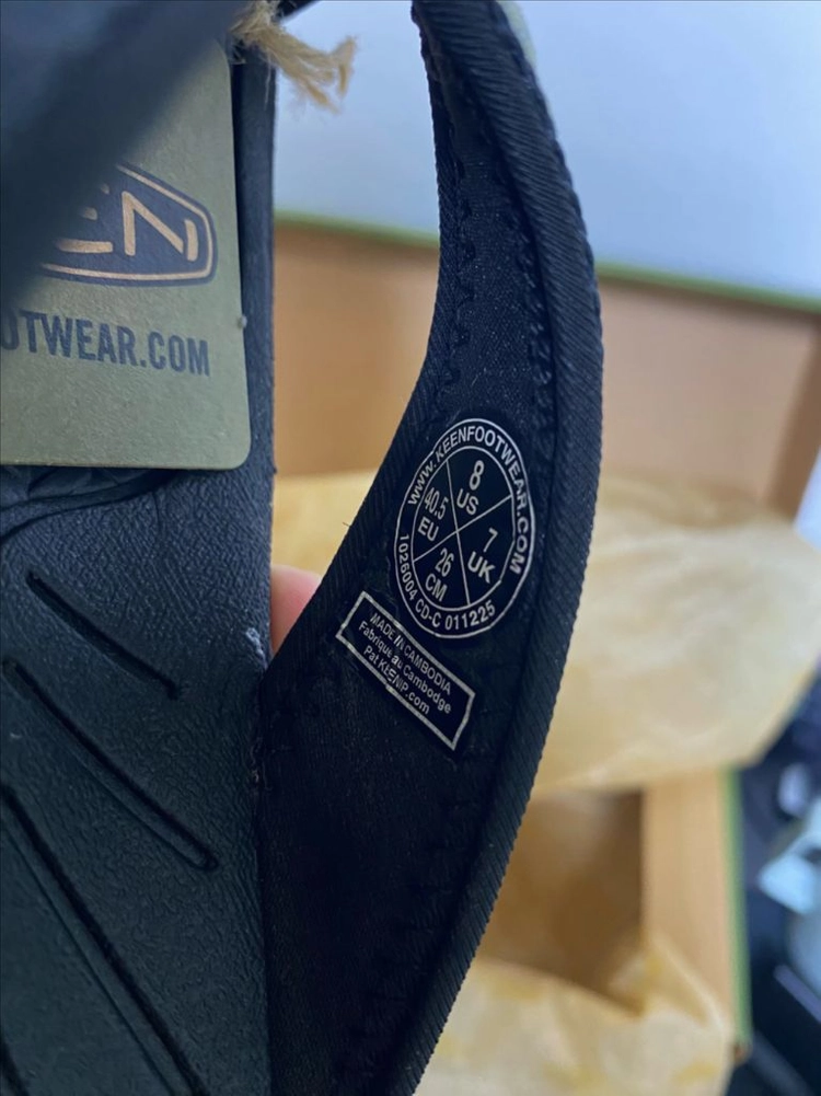 [KEEN] 킨 X S2W8 와이메아 블랙 260사이즈 이미지