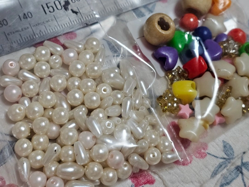 스트랩,팔찌,비즈,핸드폰줄,키링등 악세사리 만들기부자재 이미지
