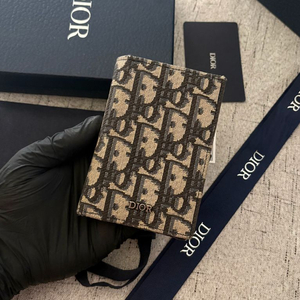 [새상품급]디올 오블리크 오거나이저 카드지갑 베이지 풀구성 이미지