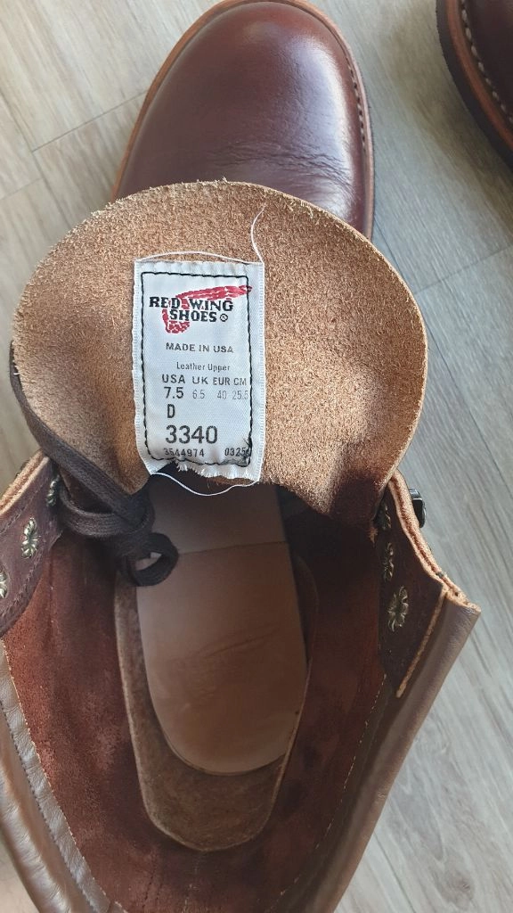 레드윙 블랙스미스 3340 워크부츠 7.5 D(255mm) 이미지