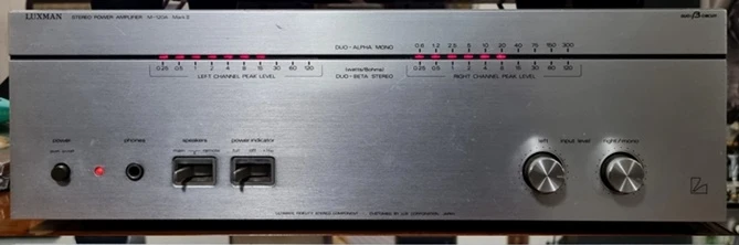 LUXMAN(럭스만) M-120A Mark2 파워 이미지
