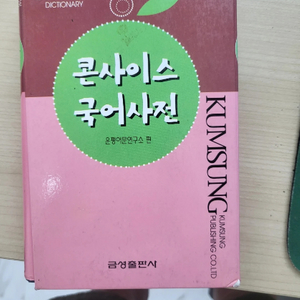 금성출판사 콘사이스 국어사전 이미지
