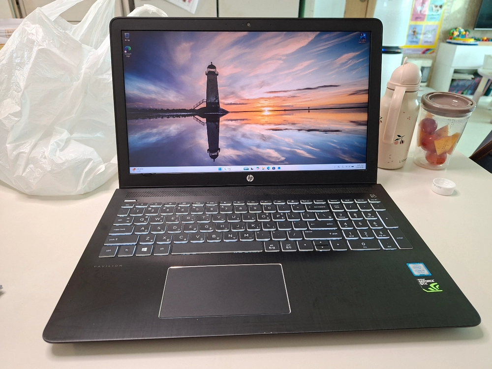 HP 파빌리온 (15-cb080TX) 7300HQ GTX1050 16G 게이밍 노트북(윈도우11 정품포함) 이미지