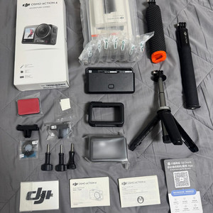 DJI 오즈모 액션 4 어드벤처 콤보(본체 미개봉 새상품) 이미지