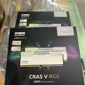KLEVV CAR V DDR5 6000MHz 32GB(16GB * 2) 화이트 이미지