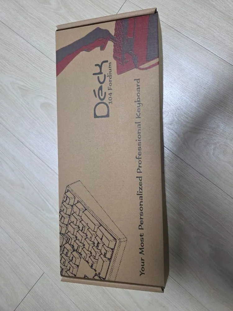덱키보드 덱 벨러서티 마그네틱 유선 게이밍 키보드 이미지