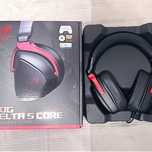 (단순개봉품) ASUS ROG 델타 S 코어 유선 게이밍 헤드셋 (3.5파이 케이블) 이미지