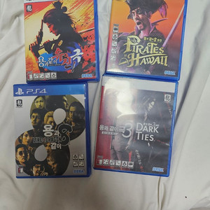 PS4/PS5 게임 타이틀 4종 세트 이미지