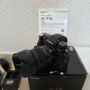 후지필름 X-T5 블랙 xf1650 신번들 풀박스